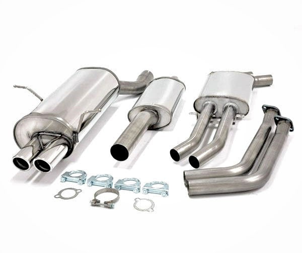 BMW E46 330Ci 325i- SIMONS SPORTAUSPUFF ANLAGE AB KATALYSATOR