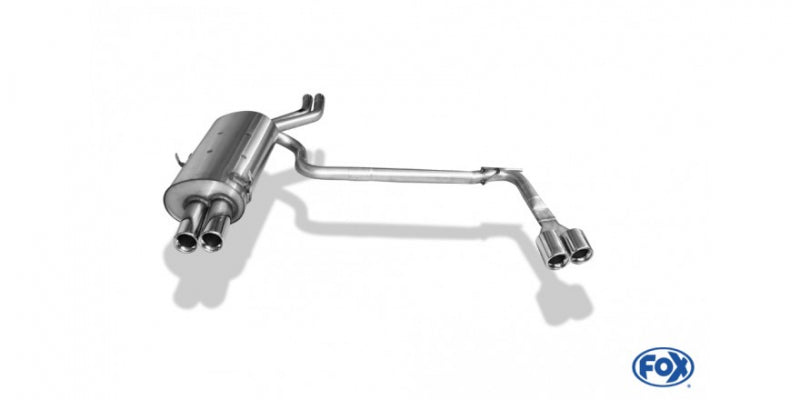 BMW E46 330Ci - FOX DUPLEX SPORTAUSPUFF