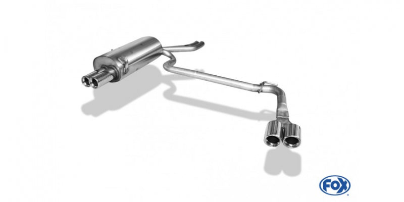 BMW E46 330Ci - FOX DUPLEX SPORTAUSPUFF