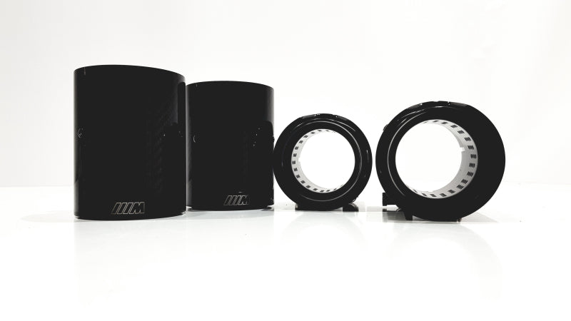 BMW M PERFORMANCE OPTIK ENDROHRBLENDEN CARBON BLACK V.2