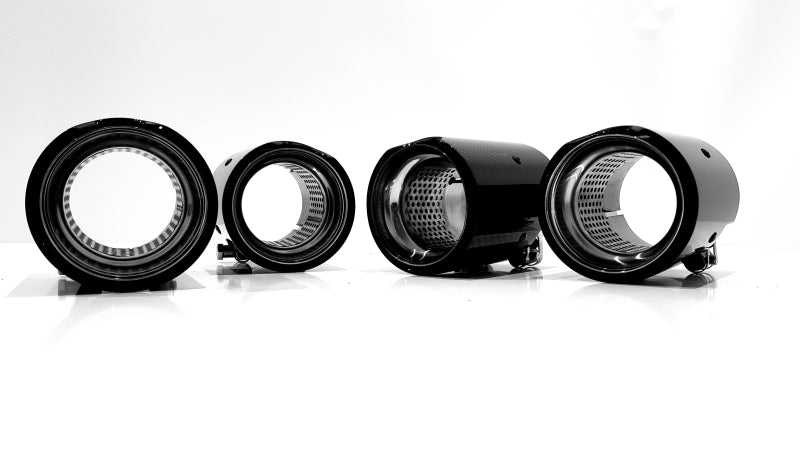 BMW M PERFORMANCE OPTIK ENDROHRBLENDEN CARBON CHROM V.4