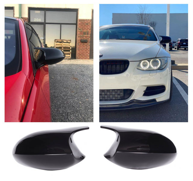 BMW E90 LIMOUSINE - SPIEGELKAPPEN SCHWARZ GLANZ