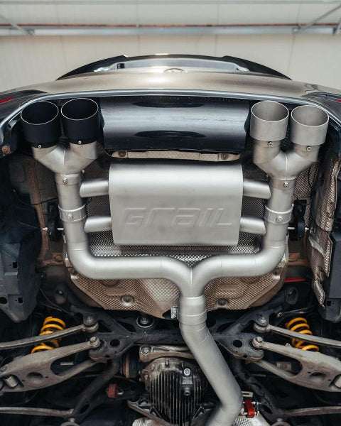 BMW M4 F82 /F83- GRAIL DUPLEX SPORTAUSPUFF ANLAGE AB KAT Ø 89MM