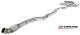 BMW M2 - HURRICANE DUPLEX AUSPUFF ANLAGE AB KATALYSATOR Ø 89MM