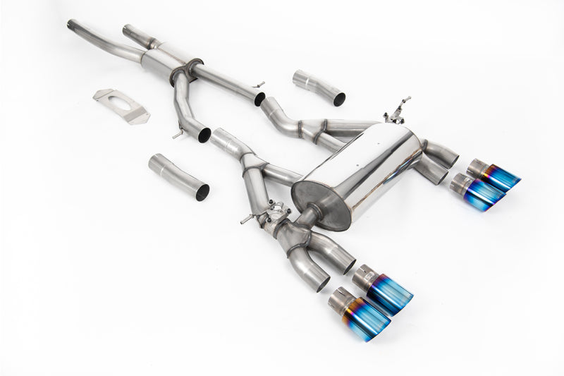 BMW M4 F82 LCI COMPETITION - MILLTEK DUPLEX SPORTAUSPUFF ANLAGE