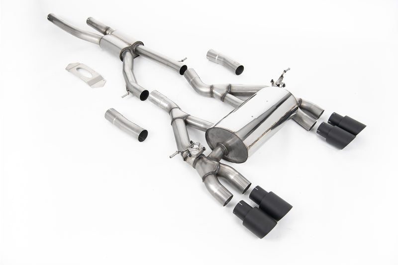 BMW M4 F82 /83- MILLTEK DUPLEX SPORTAUSPUFF ANLAGE AB OPF Ø 76MM