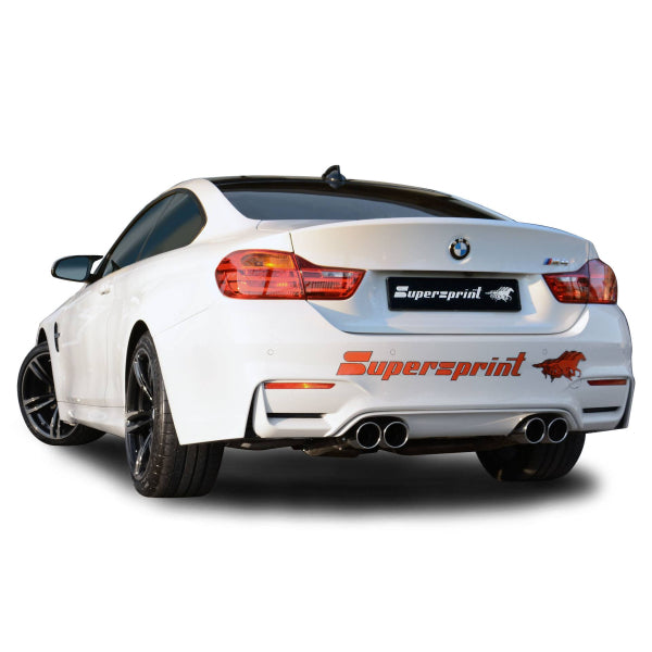 BMW M4 F82 - SUPERSPRINT DUPLEX SPORT AUSPUFF ANLAGE